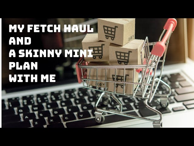 MY FETCH HAUL AND A PLAN WITH ME! | AMAZON | HAPPY PLANNER | ADULT COLORING | BUDGETING ITEMS