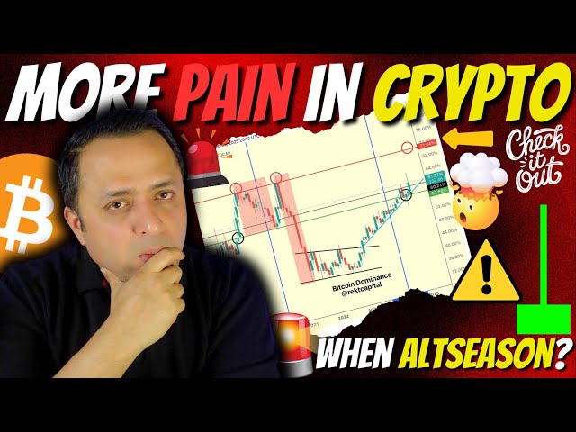 🚨 HOW MUCH More PAIN In The CRYPTO MARKET | Will The ALTSEASON Ever Start? | CRYPTO MARKET Updates 🚀