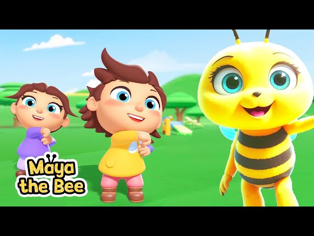 A Ram Sam Sam 🕺🌟 + Nursery Rhymes Rhymes | Maya The Bee