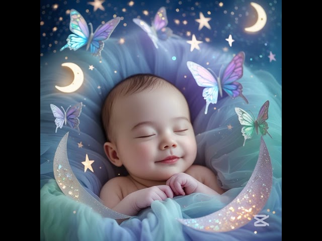 ✨ Whispers of the Moonlight 🌙 a soothing sleeping 😴 lullaby music 🎶 for kids ❤️ super relaxing ✨