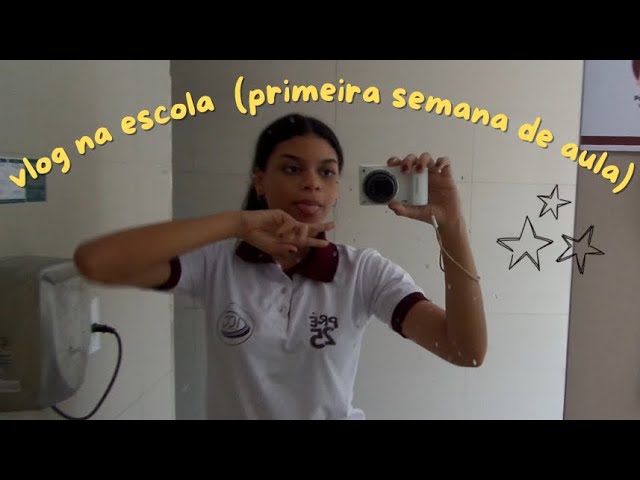 Diário escolar (último ano na escola 😭)