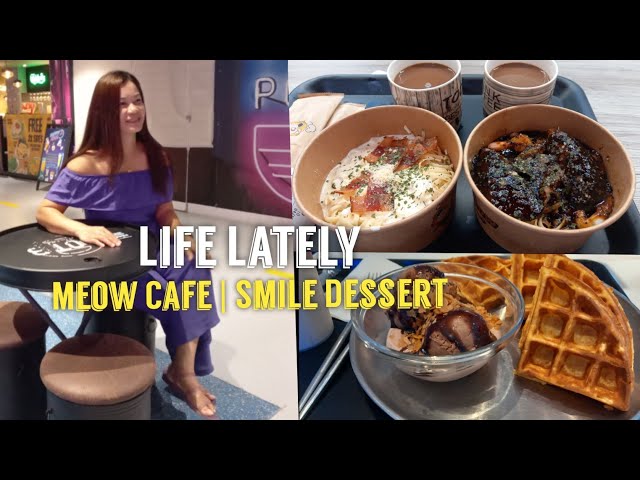 Life Lately Lunch at Meow Cafe and Smile Dessert at Grid || Jovelyn Mirambel