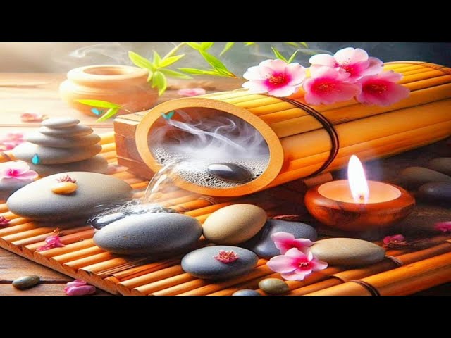 Relaxing Music 🌿 Piano & Calming Water Sounds for Restful Sleep, Meditation 🌿 Spa & Yoga