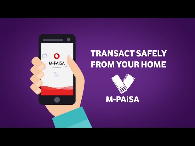 Transact Safely with M-PAiSA by Vodafone