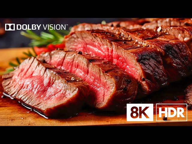 Collection Of Delicious Dishes in Dolby Vision™ | 8K HDR