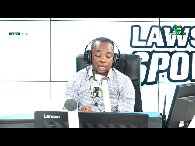 LAWSON SPORTS WITH KING EBEN LIVE ON LAWSON TV | , 10/2/ 2025