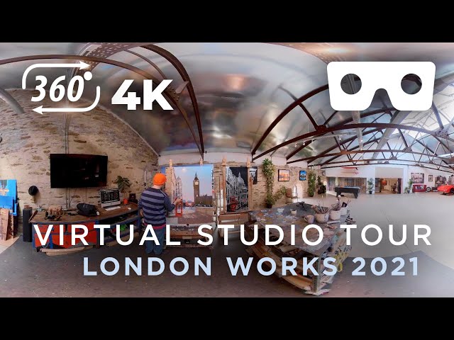 Paul Kenton 360VR: Virtual Studio Tour - London Works 2021