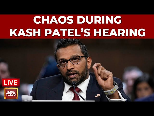 Donald Trump LIVE: Kash Patel Hearing Live Updates | Trump's Stunning Announcement | US News LIVE