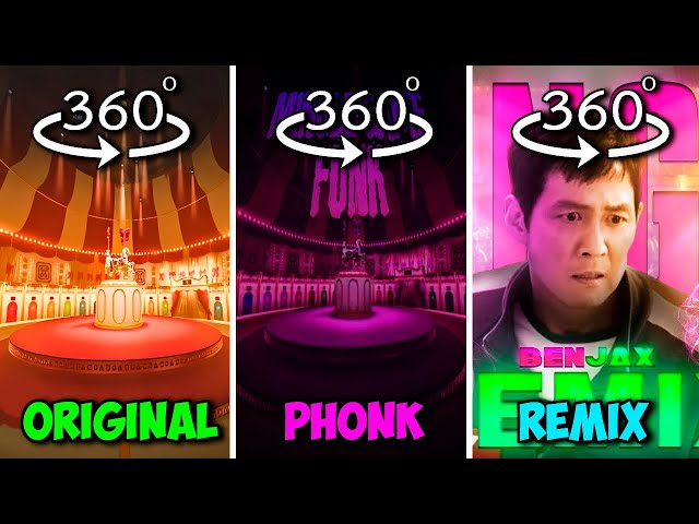 360° VR Mingle Game Song “Round and Round” Original vs Phonk vs Remix | SQUID GAME 2