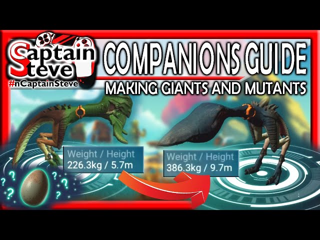 No Man's Sky Companions Mega Guide Captain Steve Egg Sequencer Giant Pet Mutant Pets Tips NMS