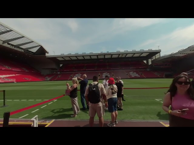 Liverpool Football Club, Anfield - Tunnel and Pitch