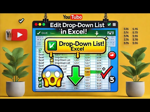 "Easy Guide: How to Edit a Drop-Down List in Excel"