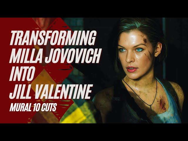 Transforming Milla Jovovich into Jill Valentine in Resident Evil 3