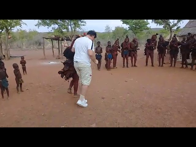 Omapaha Himba Village, Traditional Himba Village, Northern Namibia