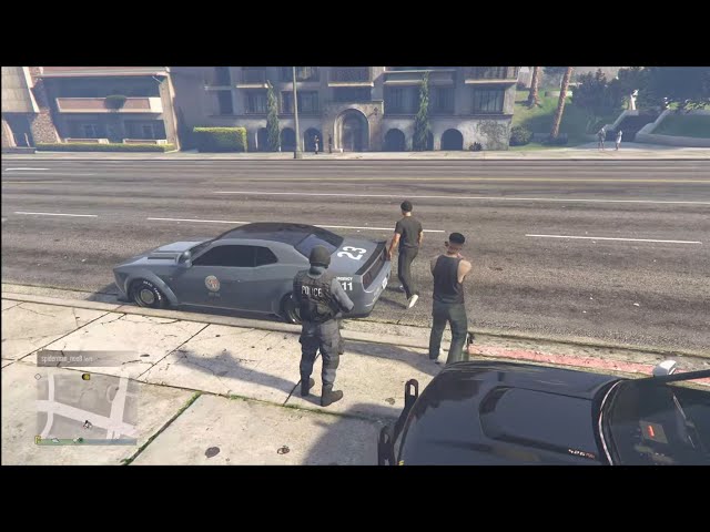 Messing around as Cops and FBI in GTA Online Part 2 | Funny moments, Cop chases, Hunting bountys