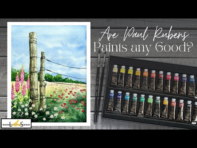 Paul Rubens Honest Review! Easy Watercolor Landscape for Beginners!