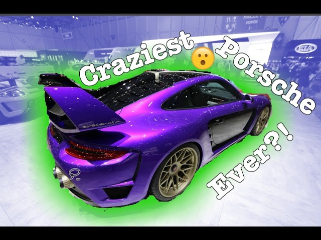 CRAZIEST PORSCHE EVER?! - Gemballa Avalanche