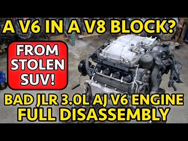 JUNK at Just 62K Miles! Jaguar 3.0 Supercharged AJ V6 Engine Teardown