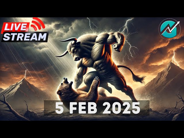 Live Market analysis on 5 Feb 2025 | Nifty Trading Plan  | Banknifty Strategy | game of charts