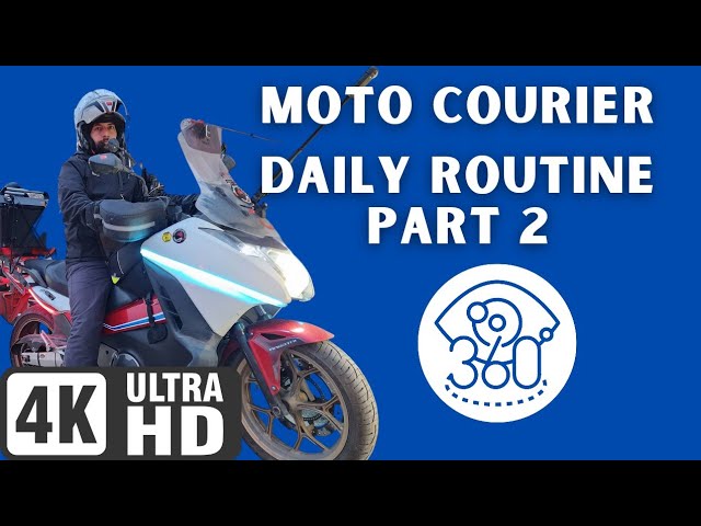 The Motorcyclist Who Transformed From Delivering Packages to Living a Moto Life! part 2 #MotoVlog