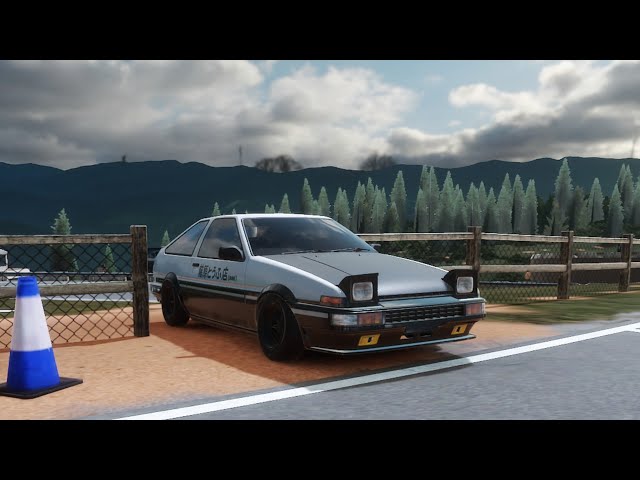 Initial D Spec Hachi Roku AE86 Drifting Shadow Valley | CarX Drift Racing Online