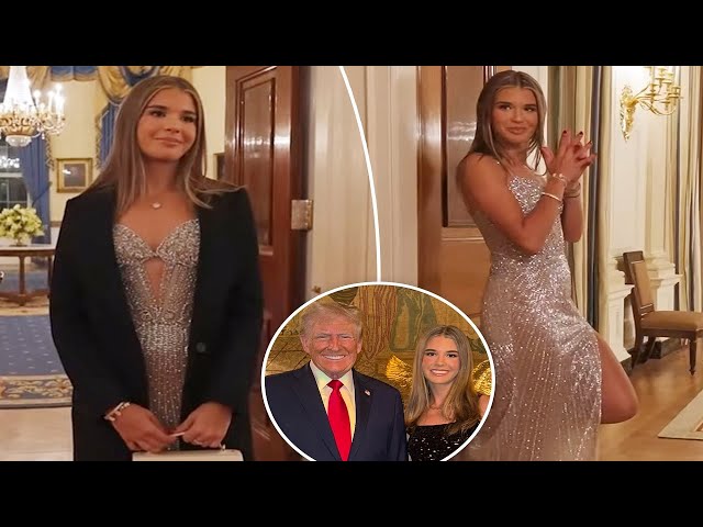 Donald Trump’s granddaughter Kai gives behind-the-scenes tour of White House on Inauguration Day