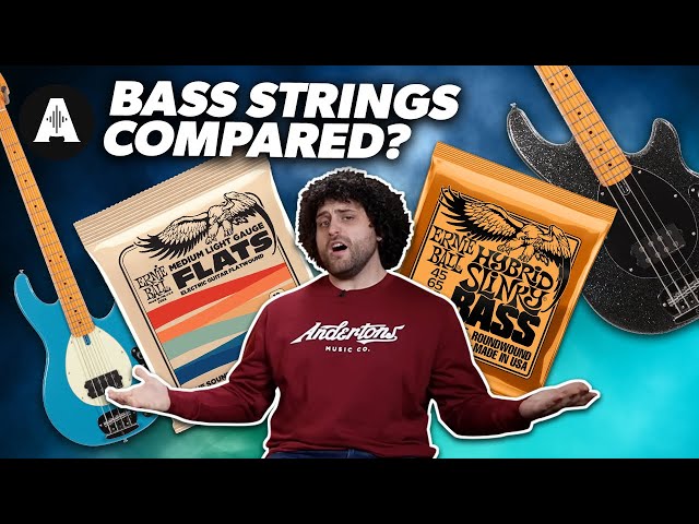 Do Different Bass Strings Sound Different? - Ernie Ball Bass String Shootout!