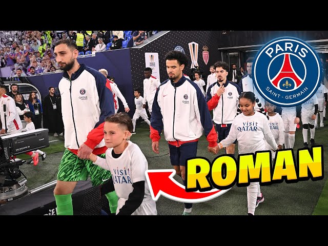 I WAS A MASCOT FOR PSG VS MONACO FINAL! 🏆