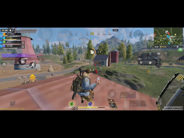 Trying hard at Farm  | COD Mobile Battle Royale Highlights by (POSTMAN)