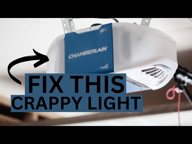 Simple Light Hack for ANY Garage Door Opener