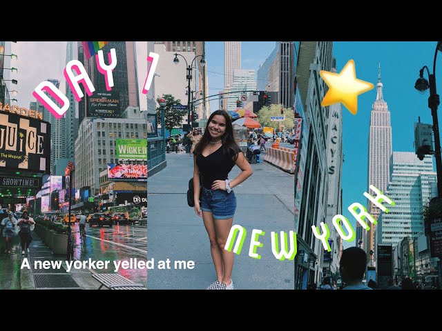 I WENT TO NEW YORK W/O MY PARENTS!