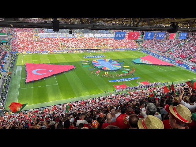 UEFA EURO 2024 - Pre Match Ceremony in BVB Stadium Dortmund - Türkiye x Portugal - 22.06.2024