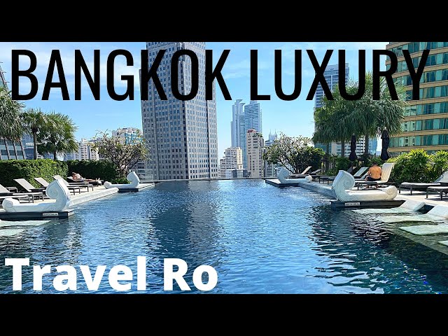 (4K) BANGKOK LUXURY CONDOS / HOTELS THE BEST , Rooftop Bars and Pools PARADISE BANGKOK Thailand