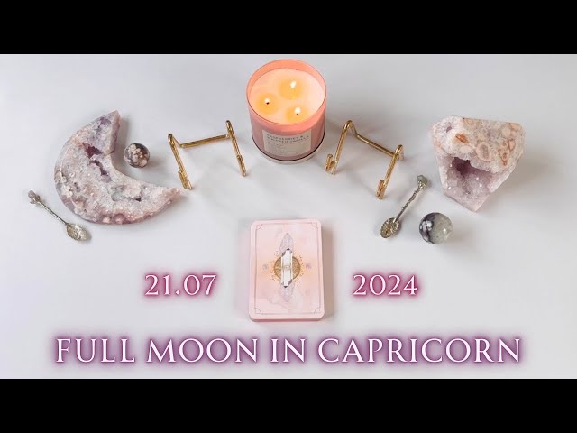 🌕CAPRICORN FULL MOON🌕-Introspect & Redirect- COLLECTIVE TAROT READING