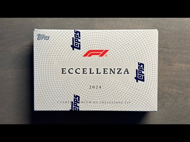 2024 Topps Eccellenza F1 Hobby Box Opening - Nasty Race-Worn Jumbo Relic!