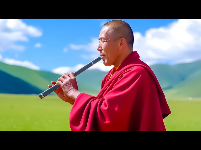 Cure All Pain In Just 1 Minute | Eliminate Stress And Calm The Mind, Tibetan Healing Flute