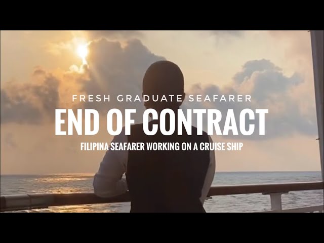 END OF CONTRACT - Filipina Seafarer Working on a Cruise Ship | Seafarer VLOG