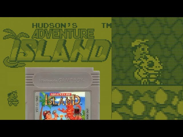 Adventure Island (Hudson Soft, 1991) - Game Boy Gameplay HD