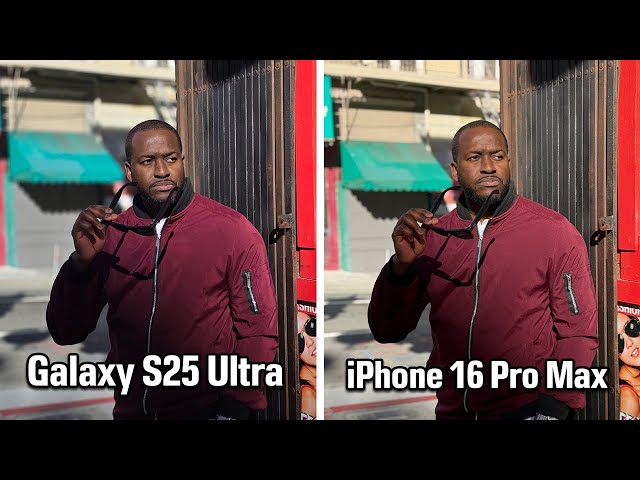 The Black Test: Samsung Galaxy S25 Ultra vs iPhone 16 Pro Max!