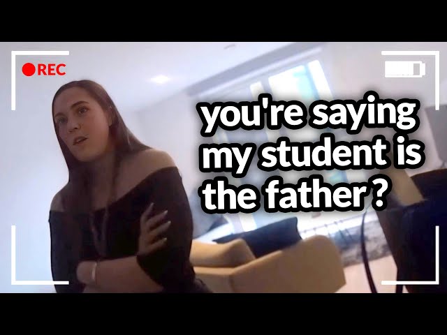 Teacher Plays Dumb How She Got Pregnant, Doesn't Realize Cops Have Footage