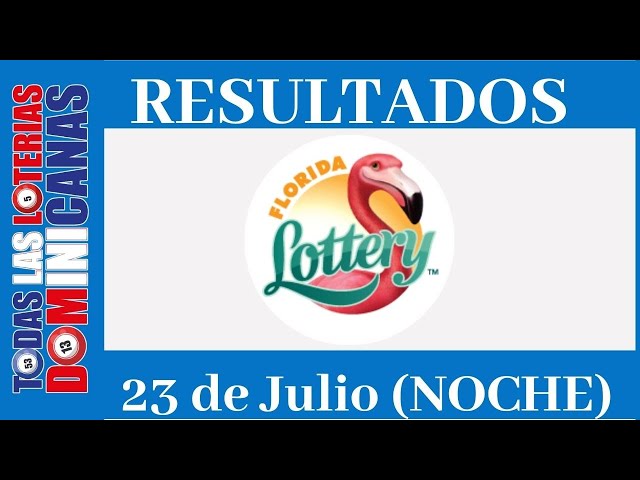 Lotería florida Noche Resultados de hoy 23 de Julio del 2021 #todaslasloteriasdominicanas