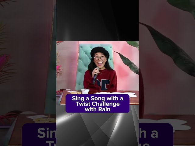 Sing A Song With A Twist Challenge with Rain | Kapamilya Shorts