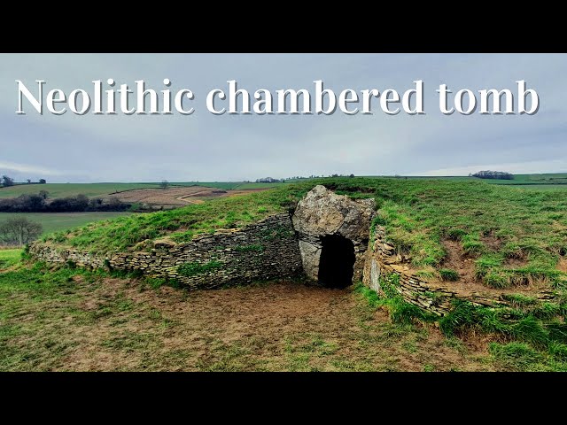 Exploring Tomb Long Barrow - Wellow