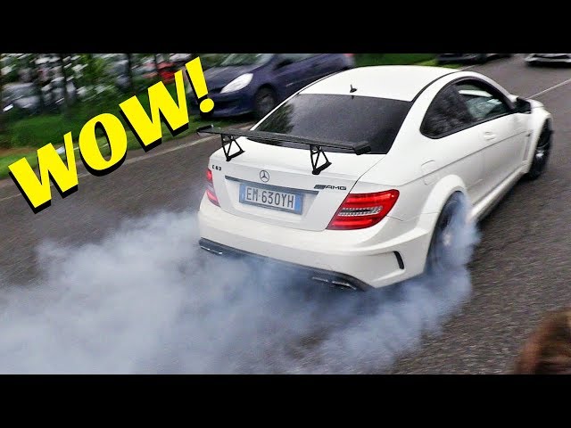 100+ Supercars Leaving Cars & Coffee Italy 2018 - Apollo, Carrera GT, F40 & More - EPIC BURNOUTS!