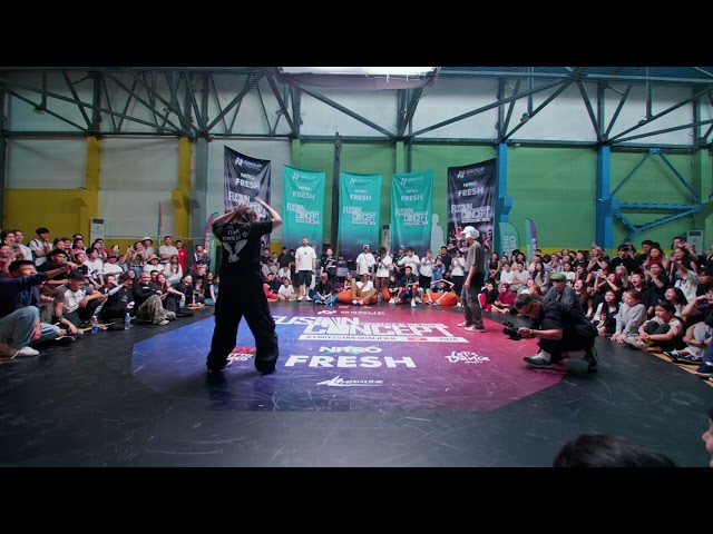 FUSION CONCEPT KYRGYZSTAN QUALIFIER 2024 | HIP-HOP BEGINNERS FINAL | ILYA OVERKIDS vs TINA NIMBLE G