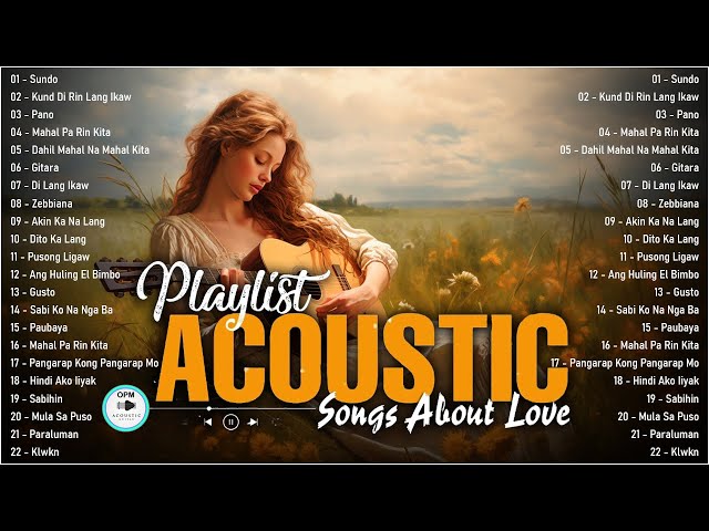 Trending OPM Acoustic Love Songs Cover Playlist 2024 ❤️ Best Of Acoustic Tagalog Songs Cover 665