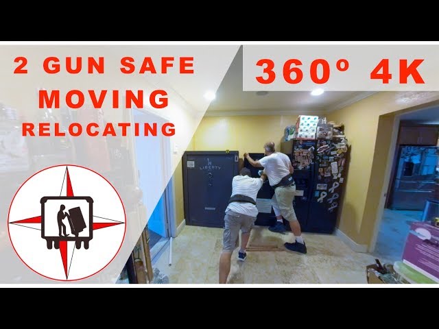 2 GUN SAFES MOVING AND RELOCATING