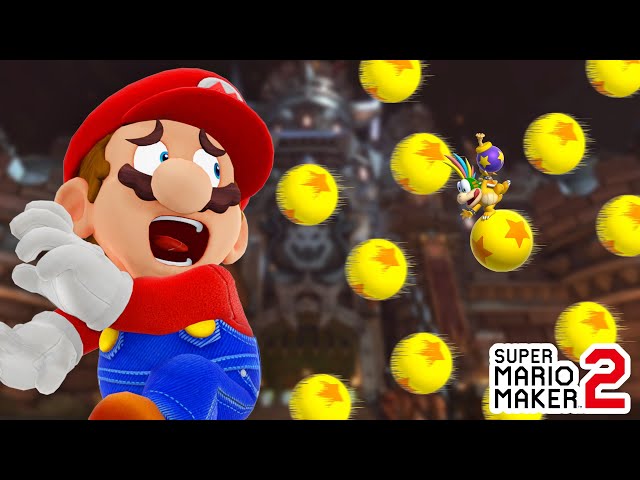 🔴 Lemmy Will Not Get The Better Of Me! - Fan Made Mario Marker Level LIVE