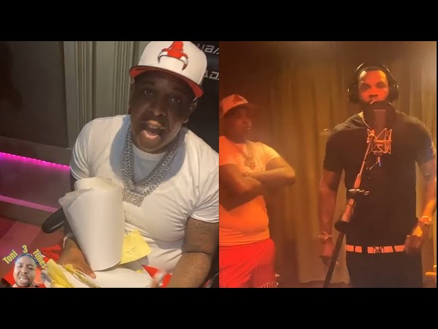 Finesse 2Tymes Stepped Foot in the Booth Wit Kevin Gates 👀 History in the Making‼️