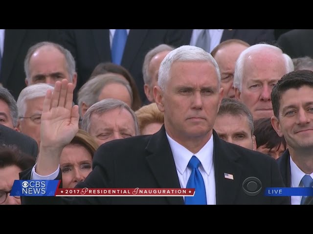 Vice-President Mike Pence Is Sworn In